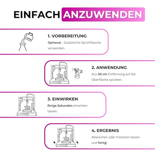 Isopropanol IPA 99,9% – Effektives Reinigungsmittel für 3D Drucker & Modelle (750ml Sprühflasche)
