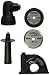 Roto Zip ZM4-10 Zip Mate Right Angle Wheel-Cutting Attachment with X-Shield Cutting Guard and Support Handle