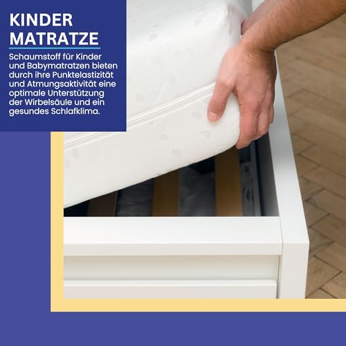Arensberger Kindermatratze Stella 60×120 cm mit Trittfester Kante