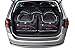 Produktbild KJUST Reisetaschen 5 STK Set kompatibel mit VW Golf Variant ALLTRACK VII 2015 -