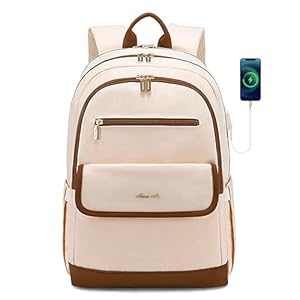 LOVEVOOK Laptop Rucksack Damen Elegant 15.6 Zoll Schulrucksack Teenager Mädchen Schulranzen Backpack Women Anti Diebstahl Tagesrucksack Wasserdicht Reiserucksack Daypacks für Uni Schule Travel