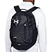Under Armour Adult Hustle 4.0 Backpack , Black (001)/Silver , One Size