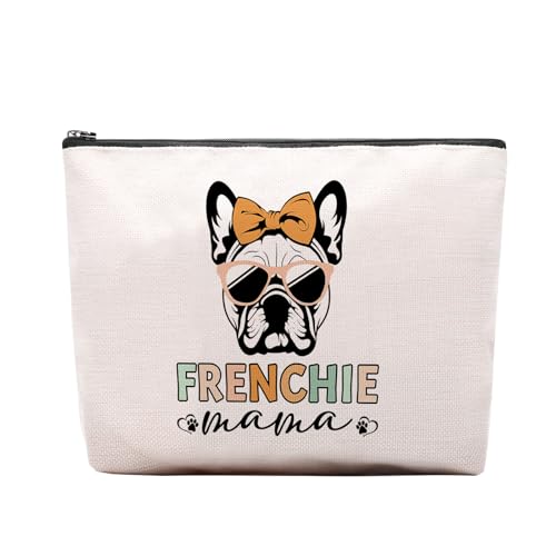 CEASQVAA French Bulldog Gifts for Women Makeup Bag