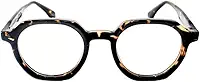Armação para óculos de grau feminina masculina acetato hexagonal tendencia moda - VENEZA (TARTARUGA)