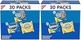 Nabisco Sweet Treats Cookie Variety Pack OREO, OREO Golden & CHIPS AHOY!, 30 Snack Packs (2 Cookies Per Pack) (Pack of 2)