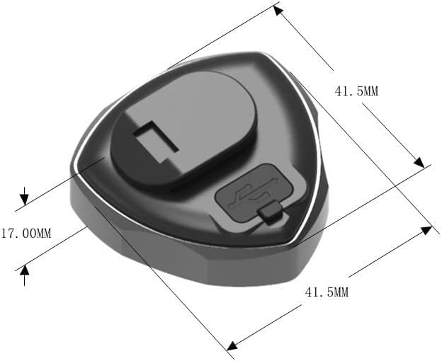 ARTSZY Tylne światło rowerowe z akumulatorem USB, inteligentne tylne światła indukcyjne, wodoodporne tylne światła LED z czujnikiem hamowania, do jazdy nocnej, przygód na świeżym powietrzu lub wyciecz