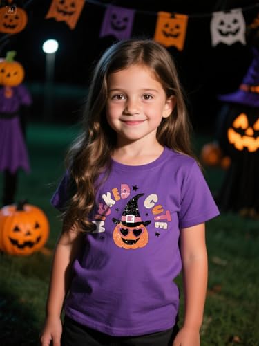 Toddler Boy Girls Boo Party Shirt Pumpkin Ghost Tops Kids Outfits Short Sleeve Tshirt3