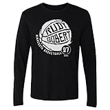500 LEVEL Rudy Gobert Long Sleeve Tee (Long Sleeve, Large, Black) - Rudy Gobert Minnesota Basketball WHT