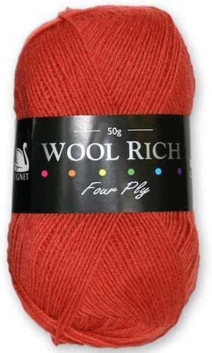 Cygnet Truly Woolrich 4ply Rust