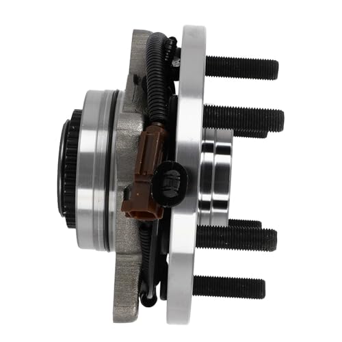 Image of Detroit Axle - Pair Front Wheel Bearing and Hubs Assembly with ABS & 6-Lug for Ford F-150 2018-2020 & Expedition 2018-2021 & Lincoln Navigator 2018-2021, 4WD Only 515181