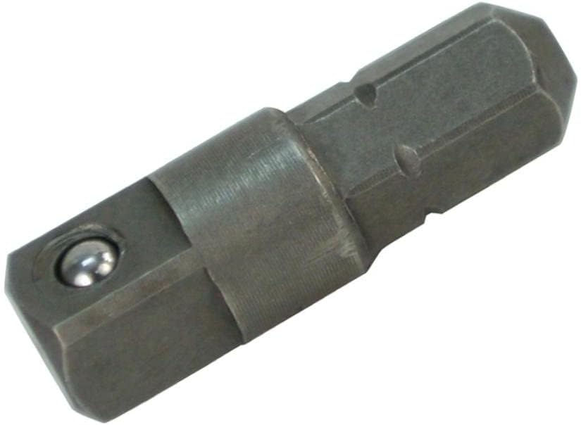 Wiha Hex to Square 1/4 Socket Bit Adapter