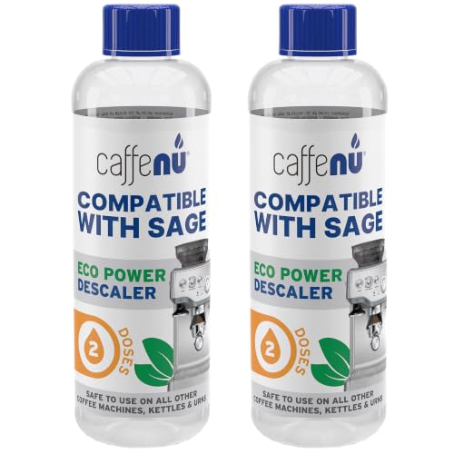Image of Caffenu Breville Compatible Descaling Solution, 2 Bottles, 4-Use Descaler
