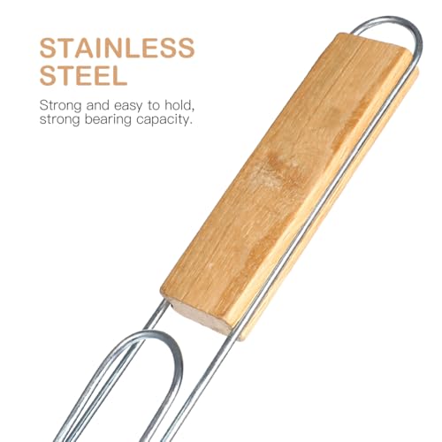 Pinza de malla para parrilla de acero inoxidable Yardenfun miniatura 4