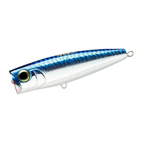 Yo-Zuri R1151-BM Hydro Popper Floating Lure, Blue Mackerel, 90mm 3-1/2" Cover