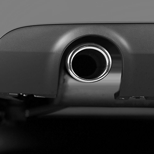 Tritrust Exhaust Tip, 2-2.75 Inch Inlet Adjustable, Fit 2''/2.25''/2.5''/2.75'' Outer Diameter Tailpipe, 3.5''Outlet 6''Long Muffler Tip, Chrome Stainless Steel Car Truck Tail Tip #TOP3