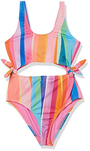 Image of Hobie Girls Cutout One Piece Swimsuit