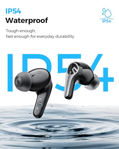 Image of SOUNDPEATS C30 Hybrid ANC Earbuds with LDAC Hi-Res Audio, 52H Playtime -52dB Adaptive Noise Cancelling Wireless Earbuds, 6-Mic Clear Call, 12mm Driver, Bluetooth 6.0, Multi-Point, IP54 for Work /Travel