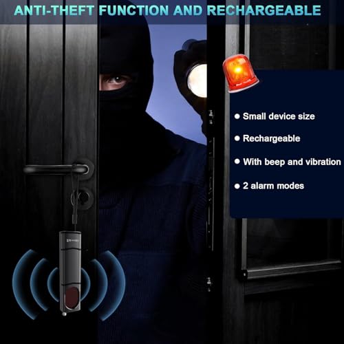 Image of Hidden Camera Detector, Spy Camera Detector, Portable Hidden Insect Detector and Camera, 5 Sensitivity Levels, 6 Modes, Rechargeable Wireless for Home