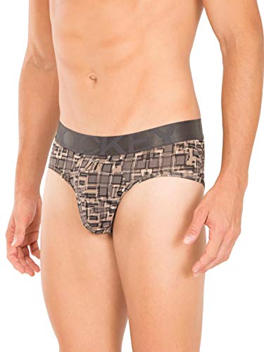 Image of Jockey IC29 Men Tactel Microfiber Elastane Stretch Printed Brief with Moisture Move Properties (Prints May Vary)
