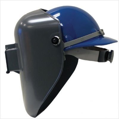 Fibre-Metal 280-5910GY Protective Cap Welding Helmet Shells, #10, 2" x 4 1/4", Gray