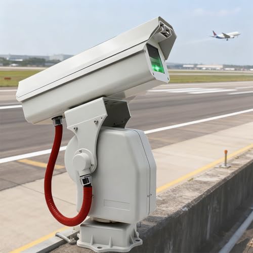 QuinteZhenTially Repelente Aves 360°,Dispositivos Miedo Automático Aves,Rotación 360°,Modo Crucero Automático,Protege Aerogeneradores,Subestaciones Edificios Patrimoniales A
