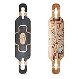 medium Concave, Cut-out & Twintip Shape, Double Kicks, drop-through Achsenmontage, lasercut Griptape