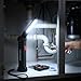 Vagocom LED Rechargeable Work Lights, Flashlight Hand Tools Magnetic Worklight,360°Rotate 5 Modes Portable Inspection Torch for Mens Dad Birthday Gift,Mechanics,Automotive,Camping,Emergency (2 Pack)