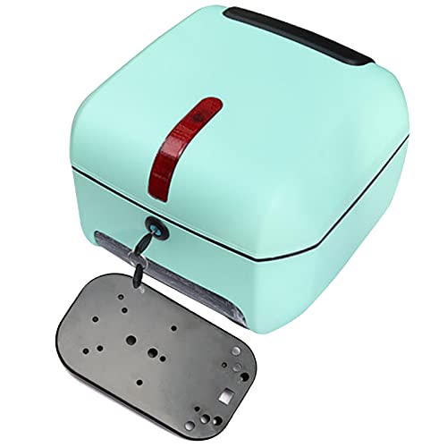 Caja Trasera para Viaje con luz de advertencia y respaldo