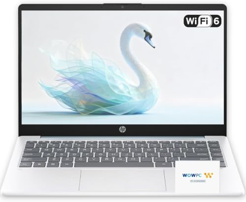 HP New Everyday Slim Laptop • 2027 Edition • AMD Processor • 4GB RAM • 128GB SSD • 1TB Cloud Storage • Copilot AI • Microsoft 365 • Thin & Portable • Windows 11
