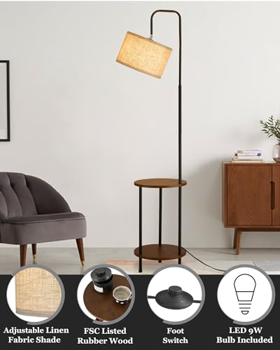 Mejores precios y opiniones de Mesas Laterales de Madera Rústica al mejor precio. 23 Imagen adicional
