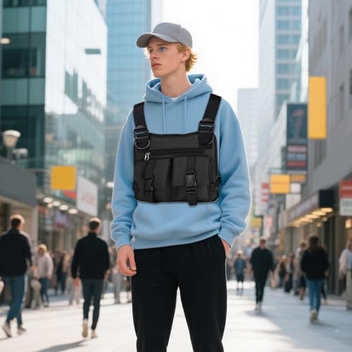 Bolsa de pecho moderna para viajes urbanos y caminatas de fin de semana 2