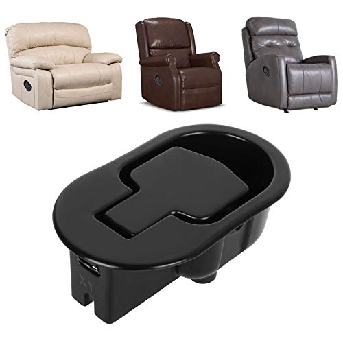 APACALI Recliner Pull Handle Replacement Set of 2, Fits Most Brands (4.75in) - Black