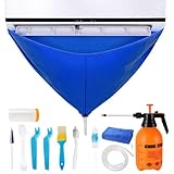 エアコンクリーニングキット | 1 セット ミニ 分割 クリーニング バッグ - 壁掛け式家庭用エアコンダストウォッシュプロテクター