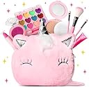 Linivya Kids Real Makeup Kit for Teens, Preteens and Girls with Unicorn Bag - Real, Non Toxic, Washable Make Up Toy - Unicorn Toys Gift for 6 7 8 9 10 12 Years Old Girls Birthday gallery image