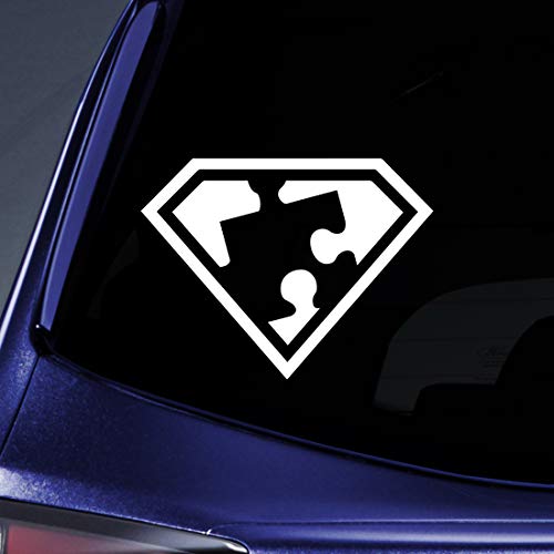 Bargain Max Decals Autism Hero Symbol Sticker Decal Notebook Car Laptop 5.5
