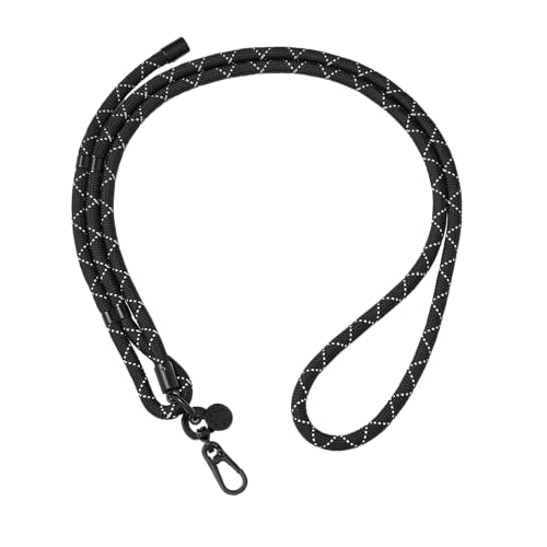 Image of PopSockets Crossbody Phone Strap & Lanyard - Black