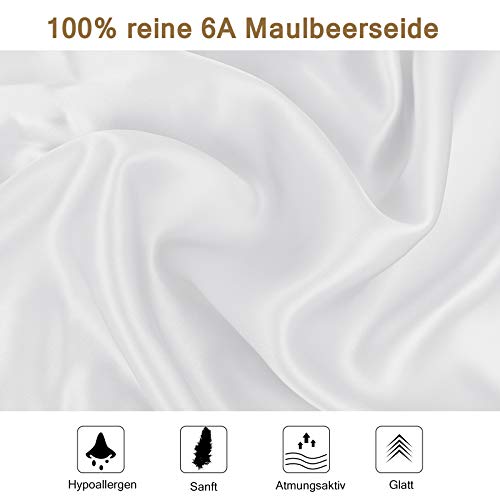 Seiden-Kopfkissenbezug Muama Silk Pillowcase 40×80 cm