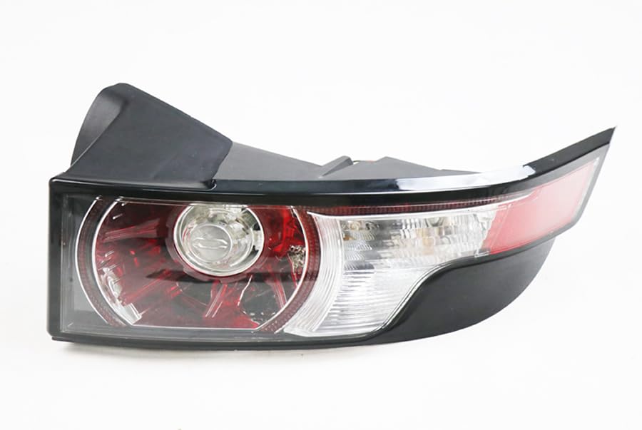 Feu Arrière Droit Pour Land Rover Range Rover Evoque 2012-2015 - Couvercle Lampe Coque Abat-jour Transparent Noir