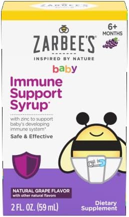 Zarbee's Baby Immune Support Syrup 2 fl oz