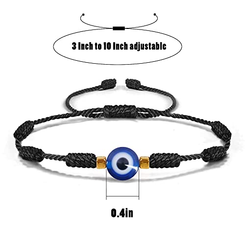 Image of VIBILIA Evil Eye Bracelets for Women Men Friendship Bracelet