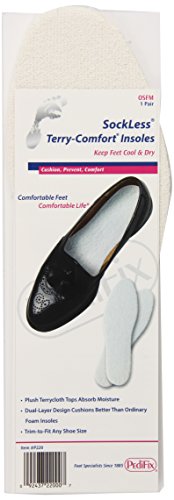 Plantillas PediFix Sockless Terry-comfort Pack 2