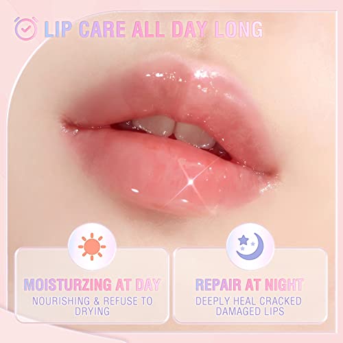 Rosarden Crystal Jelly Moisturizing Lip Oil,Lip gloss Plumping Lip Gloss Makeup Sexy Plump Lip Tinted Lip Plumper Hydrating Polished Lips Oil Lip Glow Oil Lip Care, 1 ml - Image 7