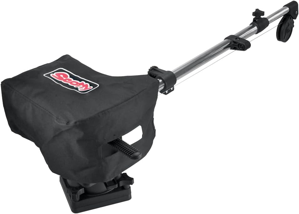 Scotty 3015 Fabric Cover for Electric Downrigger, Black