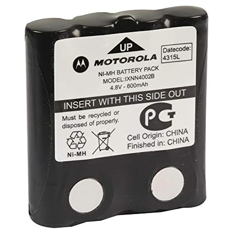 MOTOROLA TWO WAY 00242 Ni-MH Battery Pack for T80 Extreme Two-Way Radio Cover