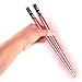 Lightsaber Chopsticks Light Up, Star Wars Chopsticks Light Up, Mini Light Saber Chopstick for Adults Cool Chopstick, Light Saber Chop Sticks Led chop stick Jedi Chop sticks 1 Pair Darth Red