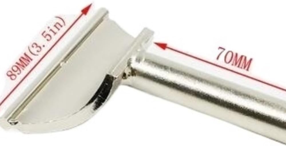 Lathe Tool Rest Round Bar Tool Rest For Wood Turning Lathe High Strength Steel Woodworking Turning Tool Rest(3.5 inch)