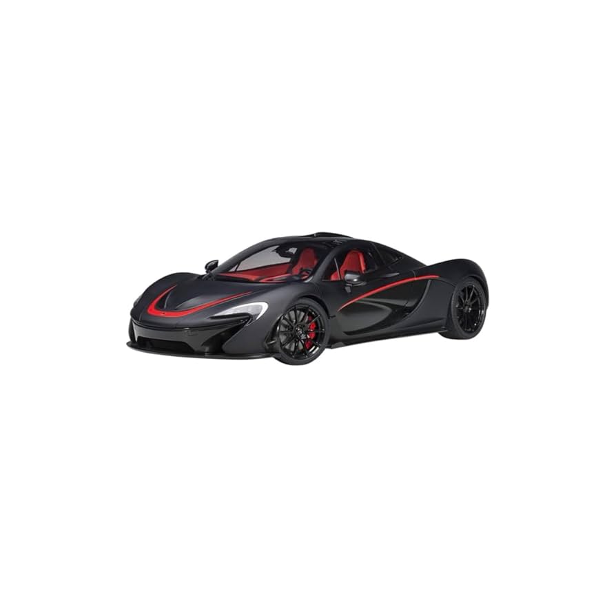 AUTOart マクラーレン P1（マット・ブラック／レッド） Amazon.co.jp: AUTOart 1/12 マクラーレン P1 マット・ブラック