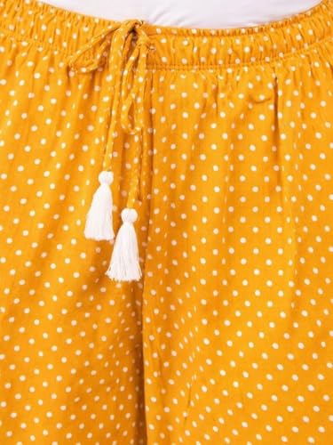 Image of B STORIES Women's Viscose Printed Lounge Culotte Shorts (Pack of 2)