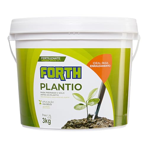 Forth Plantio, Fertilizante Mineral Misto, Enraizador, Mudas, Rev...