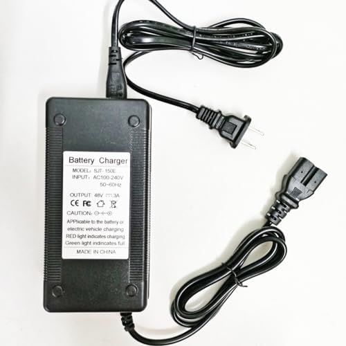 48 Volt 3.0 Amp QuickCharge 3Pin Battery Charger for
